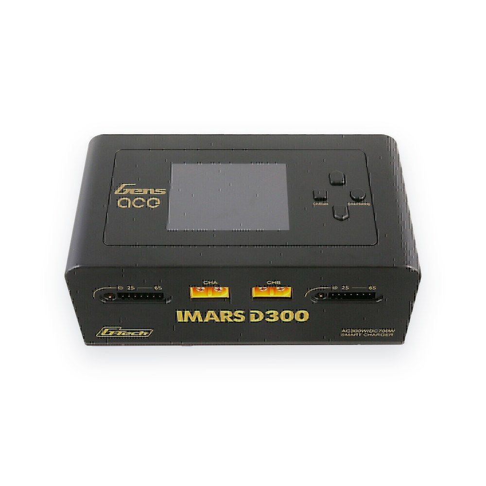 Gens Ace Imars D300 G-Tech Ac/Dc Charger, 300w/700w, Black