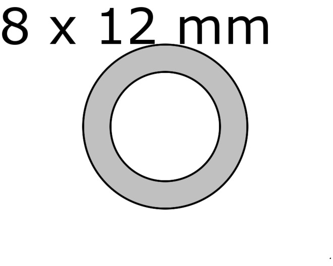 8x12x3.5mm Shielded Ball Bearing (1)
