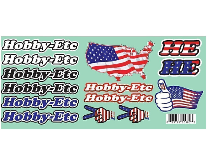 Hobby Etc Patriot Decal P