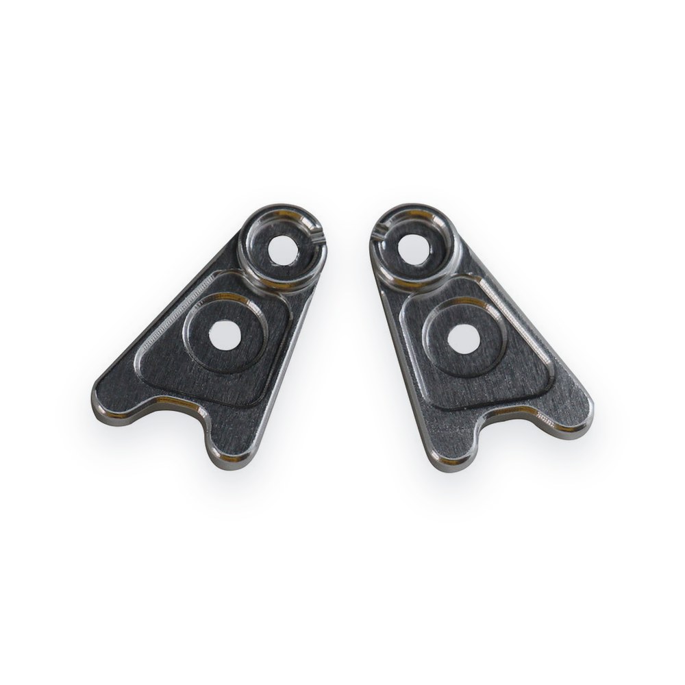 Hot Racing Foot Rest for HOR, Silver