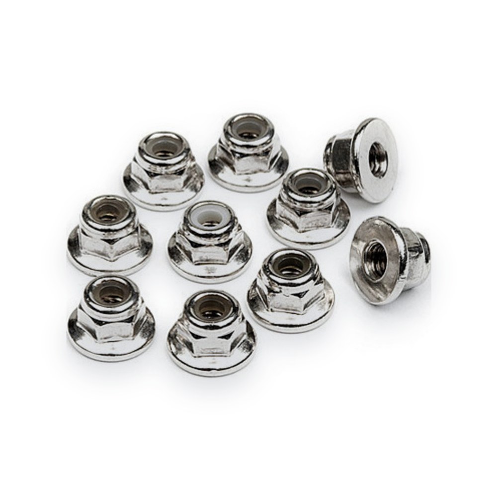 HPI Flanged Locknut, M3 (10)