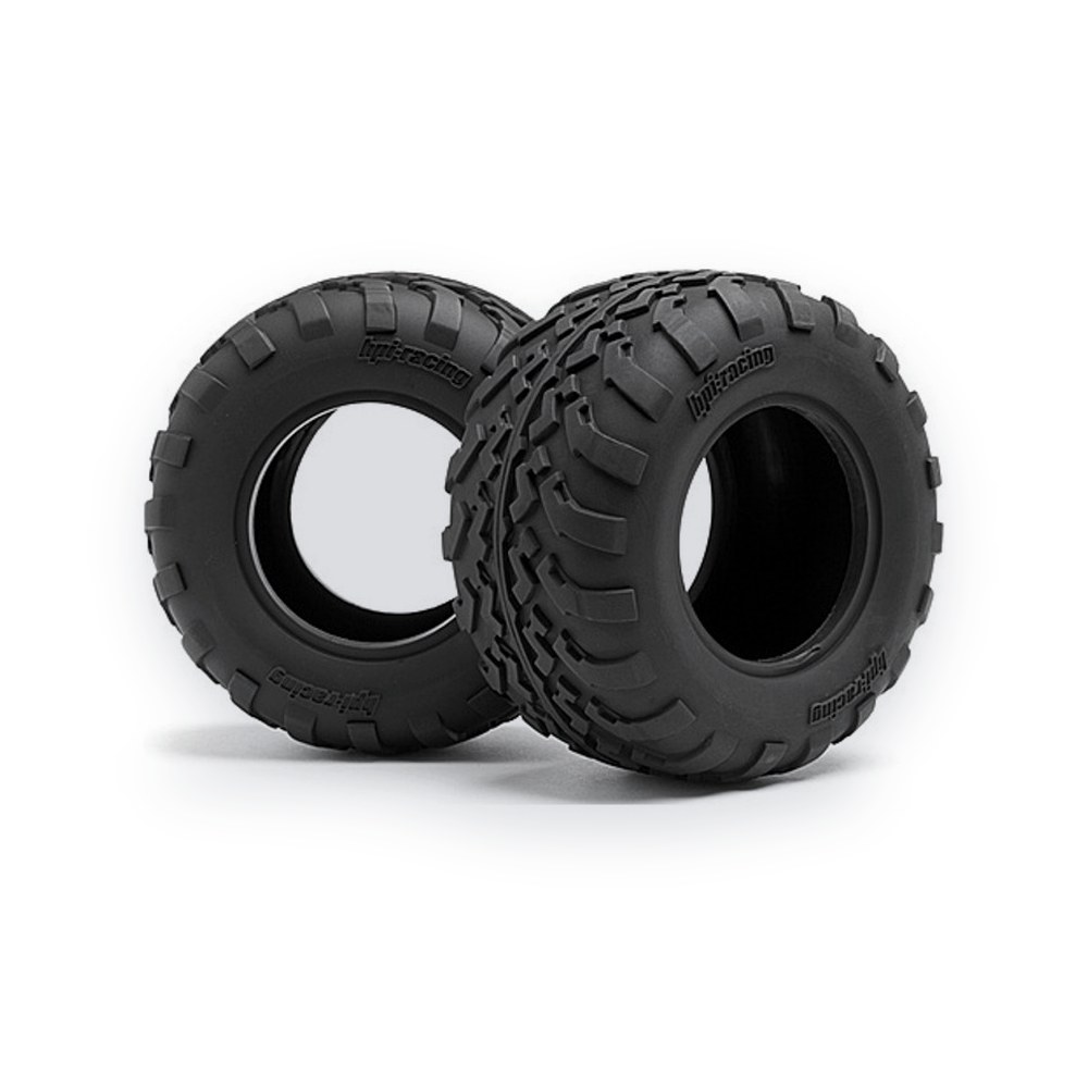 HPI GT2 Tires, D Compound, 2.2 inch /109x57mm (2)