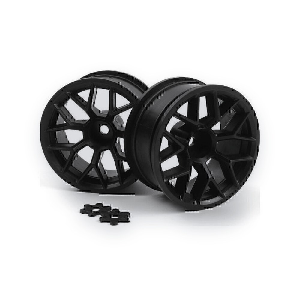 HPI Sport 3 Wheel, RTR, Black, 26mm, 6mm Offset, Pair