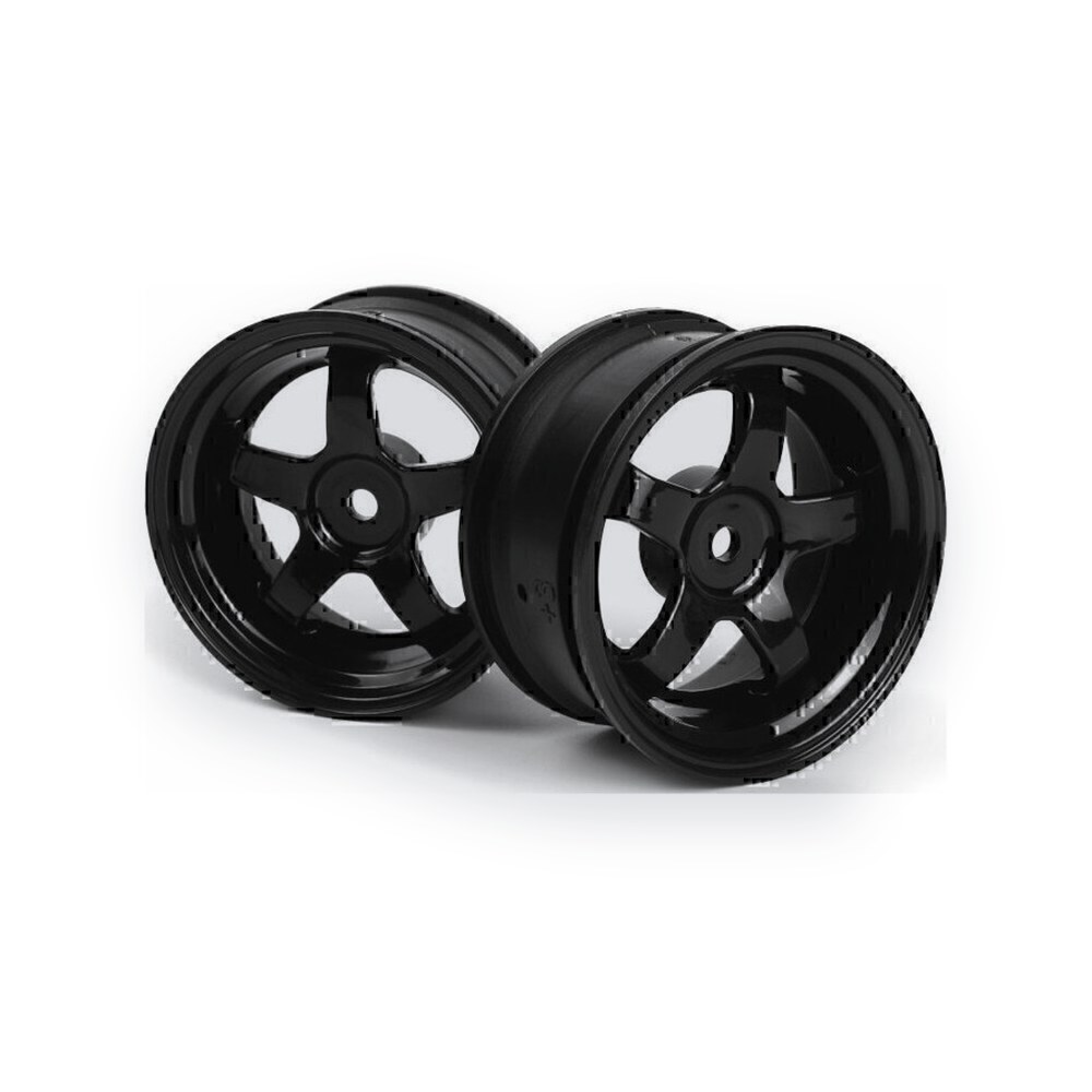 HPI Work Meister S1 Wheels, Black, 26mm, 3mm Offset, 2 Pieces