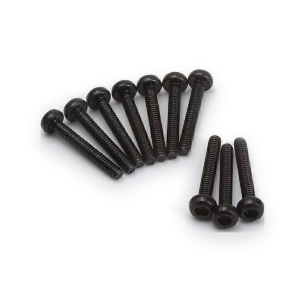 HPI Mini King Flux Big Kahuna Bronco 4400 Button Head Screw M1.7x12mm, Hex Socket, 10pcs