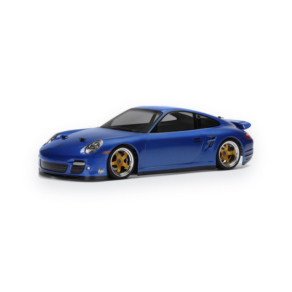 HPI Porsche 911 Turbo 997 Clear Body Shell, 200mm