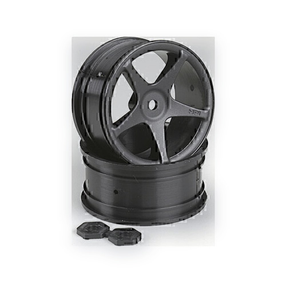 HPI Ss Wheels, Black, 26mm (2)