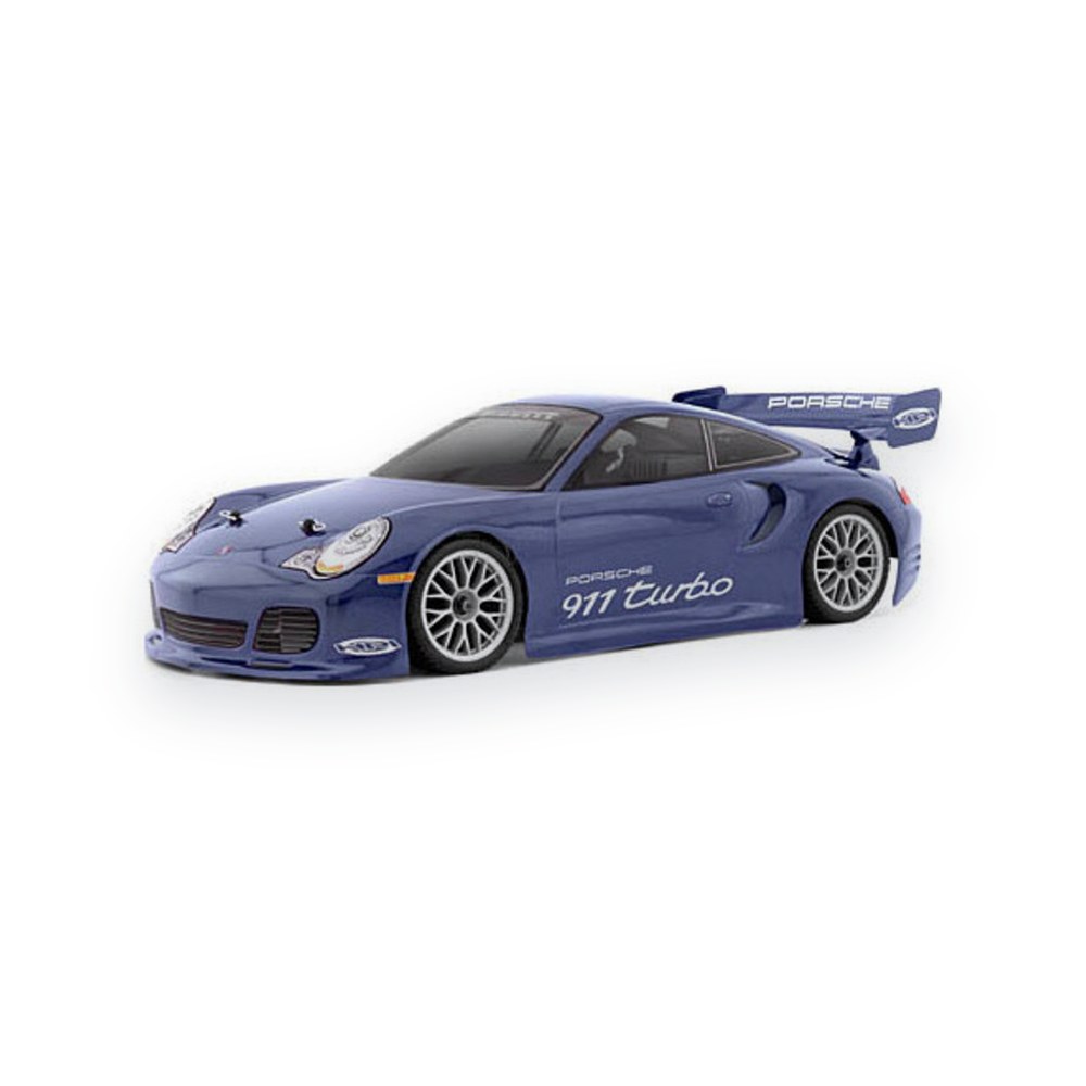 HPI Porsche 911 Turbo Body Shell, Clear, 200mm