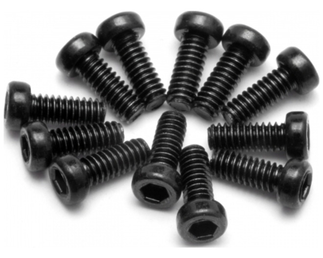 M2x5mm SHCS Socket Head Cap Screws (12)