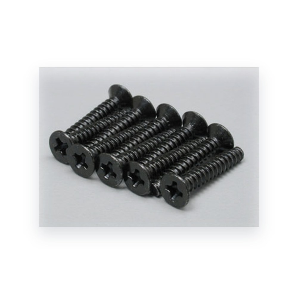 HPI E-Savage RS4 Pro Flat Head Screw 3x18, Pack of 10