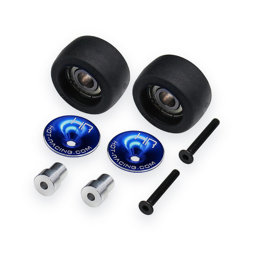 Hot Racing TRX EHD 2WD HD Wheelie Bar, Bearing Wheel