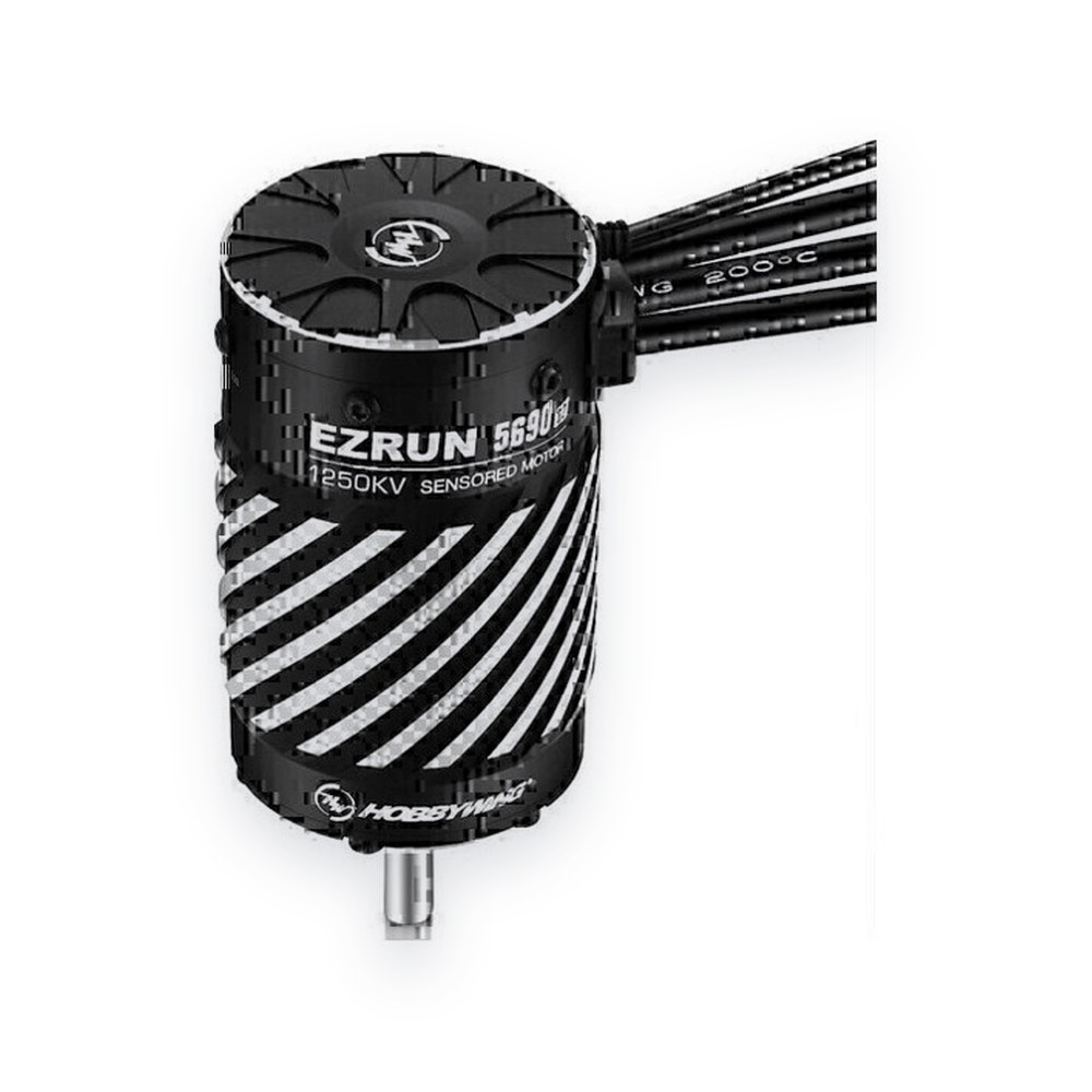 Hobbywing Ezrun 5690 Sd G2 Motor, 1250 Kv, Black