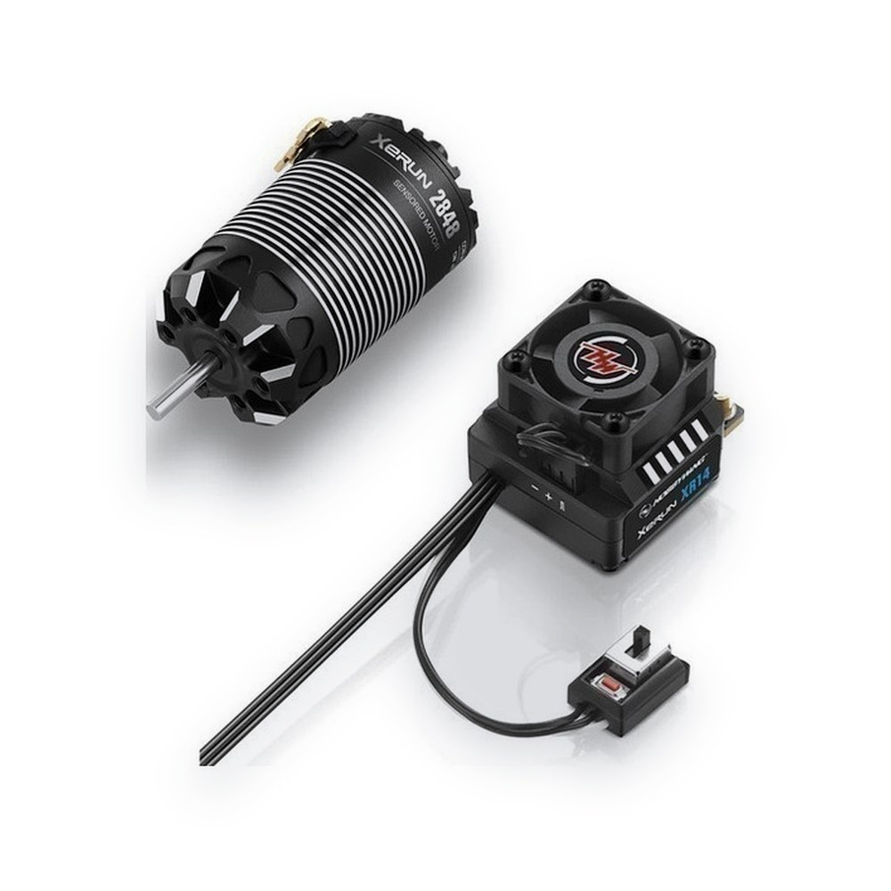 Hobbywing Xerun Xr14 Esc and 2848 Sd Motor Combo, 4600kv