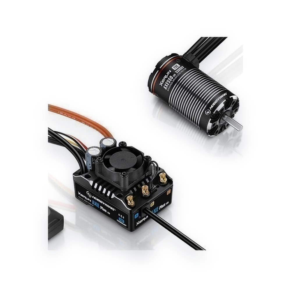 Hobbywing Xerun Axe R3 Esc and 550l R2 Motor Combo, 3300kv, 2-3s