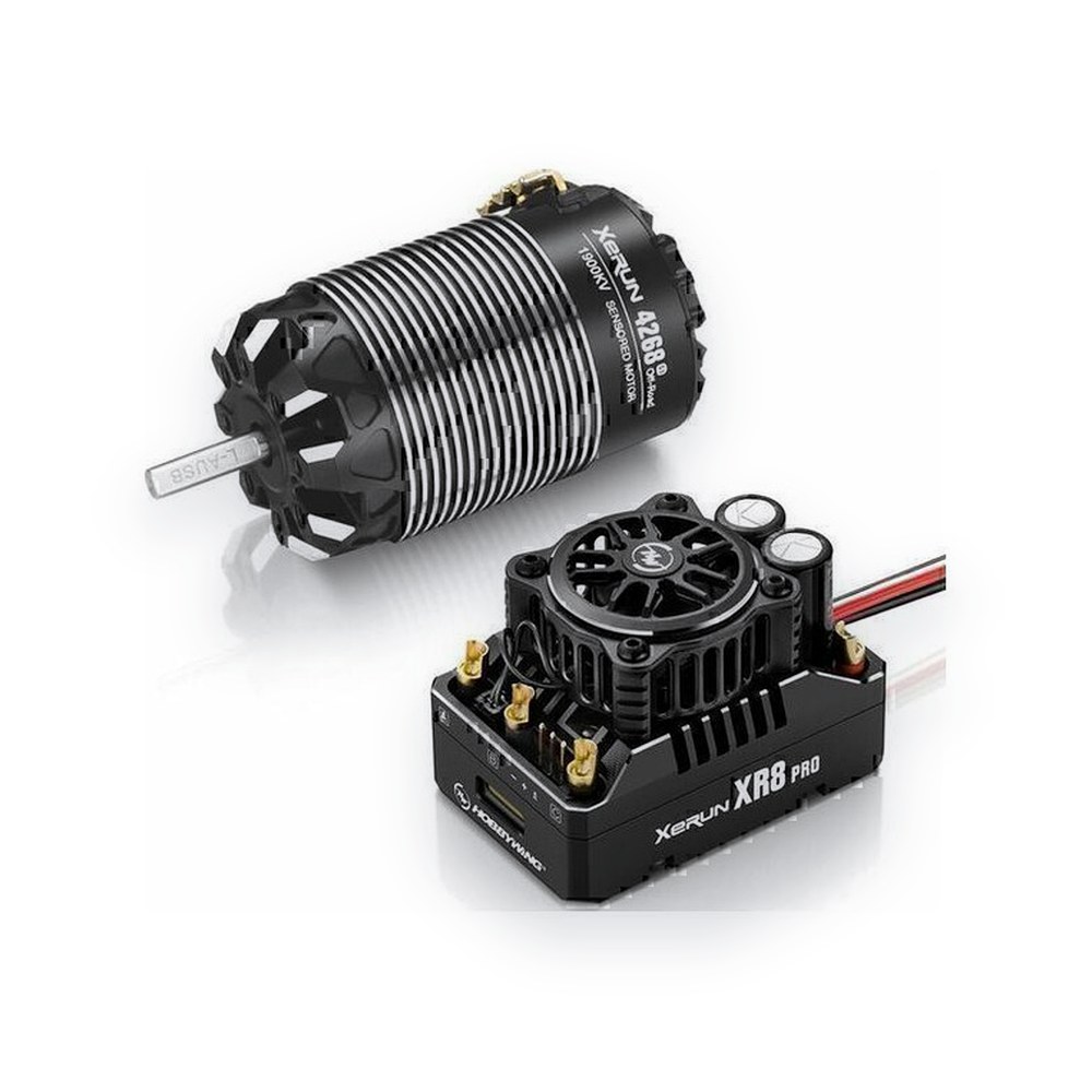 Hobbywing Xerun Xr8 Pro G3 Esc and 4268sd G3 Motor Combo, 1900kv, 4s