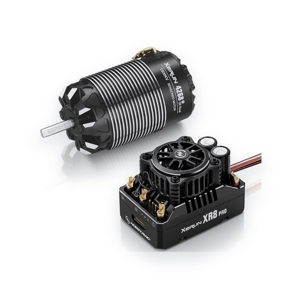 Hobbywing Xerun Xr8 Pro G3 Esc and 4268sd G3 Motor Combo, 2200kv, 4s