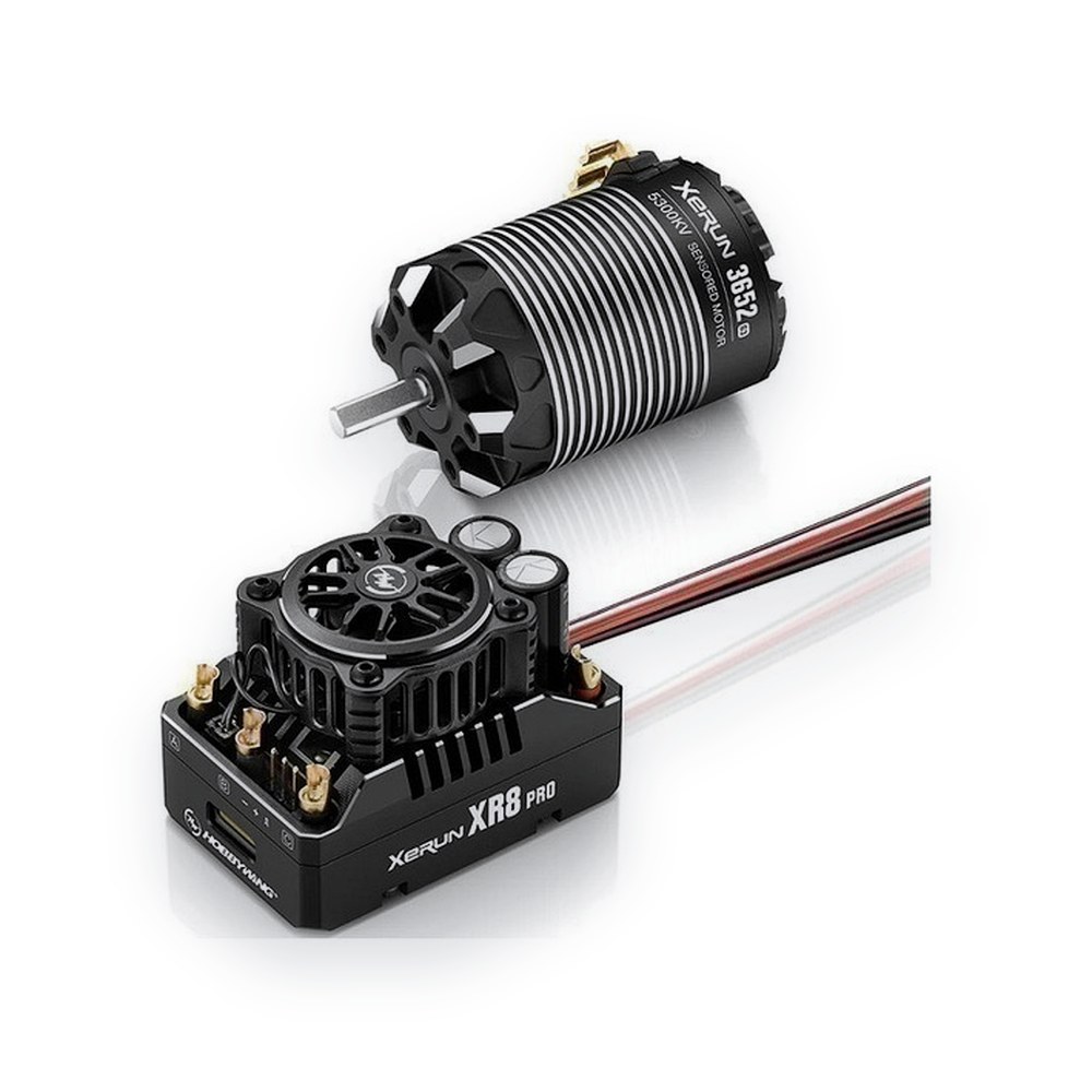 Hobbywing Xerun Xr8 Pro G3 Esc and 3652sd G3 Motor Combo, 5300kv, 2s