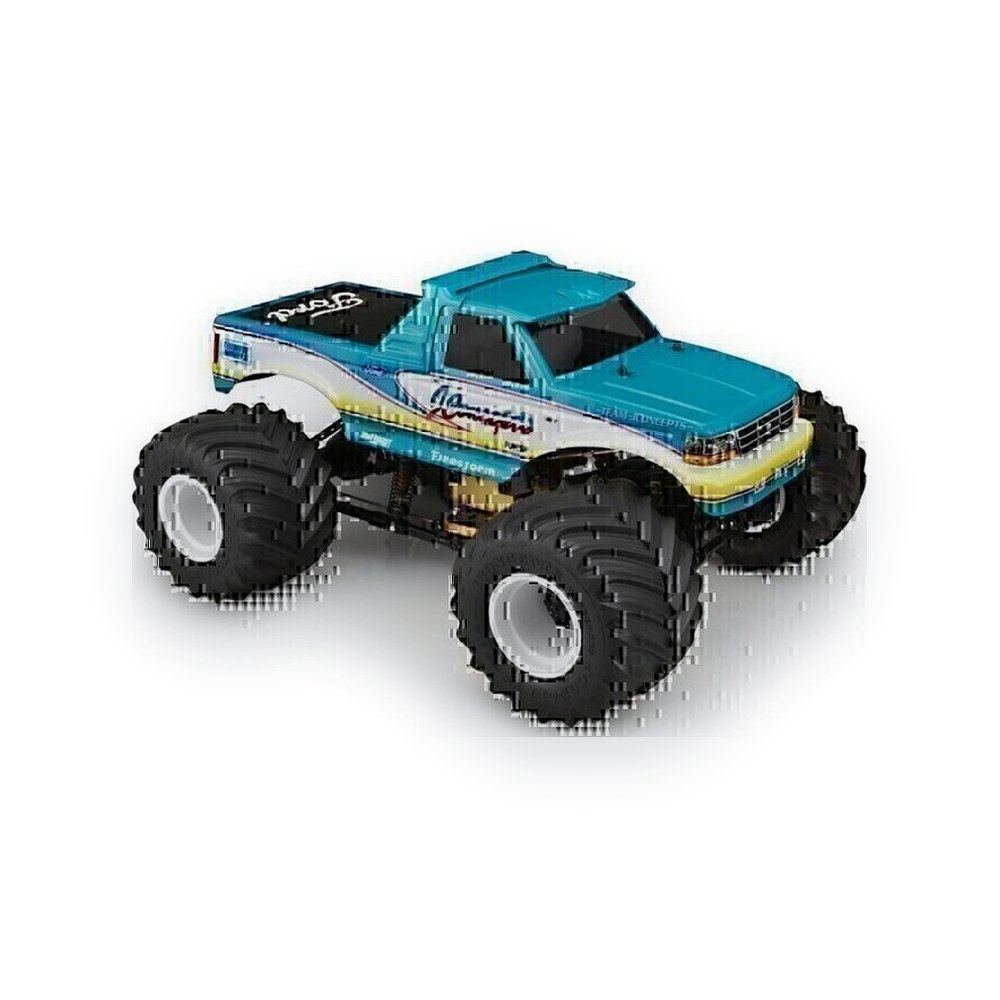 JConcepts 1993 F-250 Monster Truck Clear Body Shell, Racerback/Sun Visor
