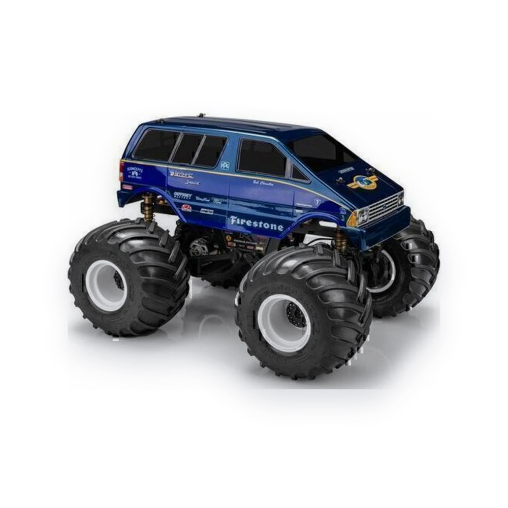 JConcepts 1985 Ford Aerostar Regulator Body, Bigfoot? Shuttle Clod Buster