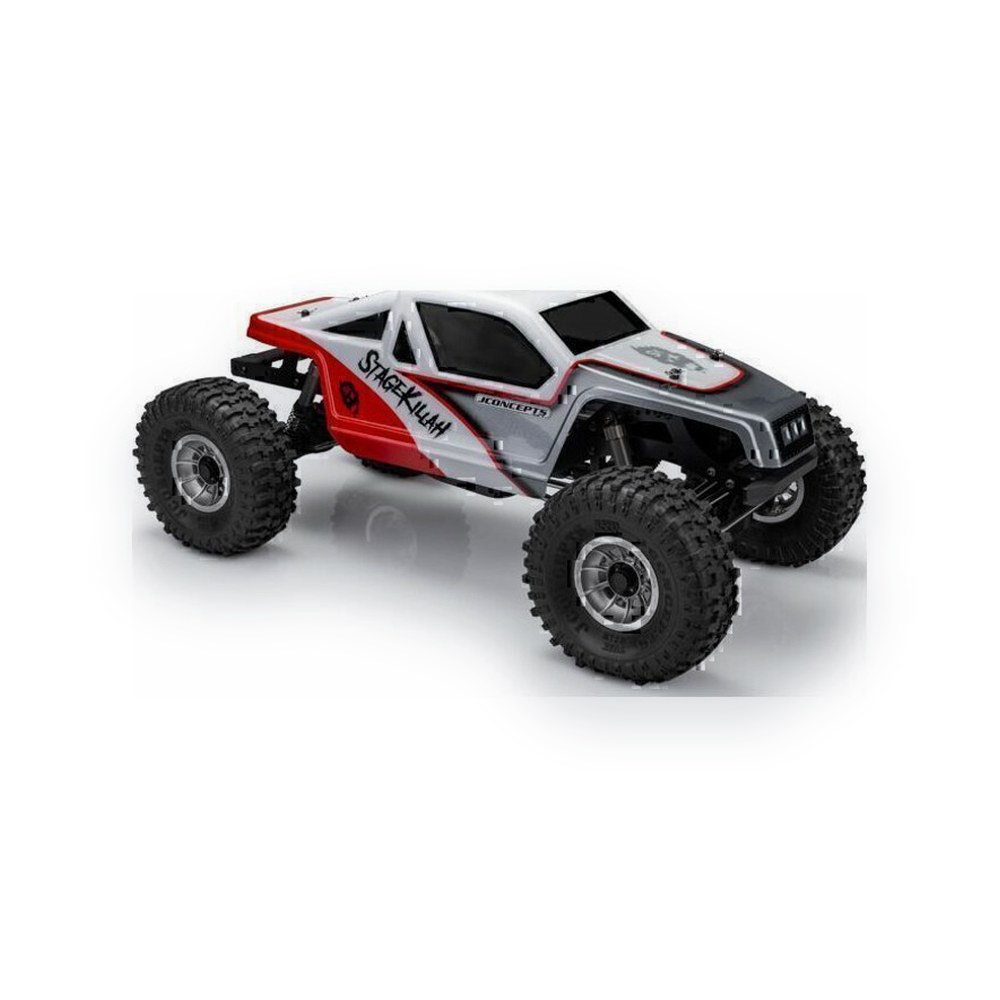 JConcepts Stage Killah Scx Pro Body, Clear, 12.3 Wheelbase, Fits Axial Scx Pro & Com