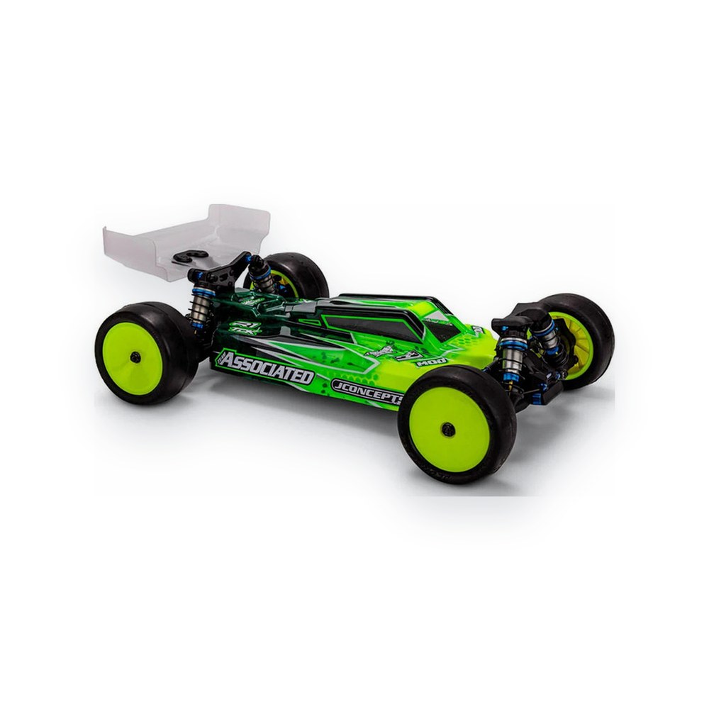JConcepts F2 B84 Clear Body with Carpet / Turf / Dirt Wing, Fits B84