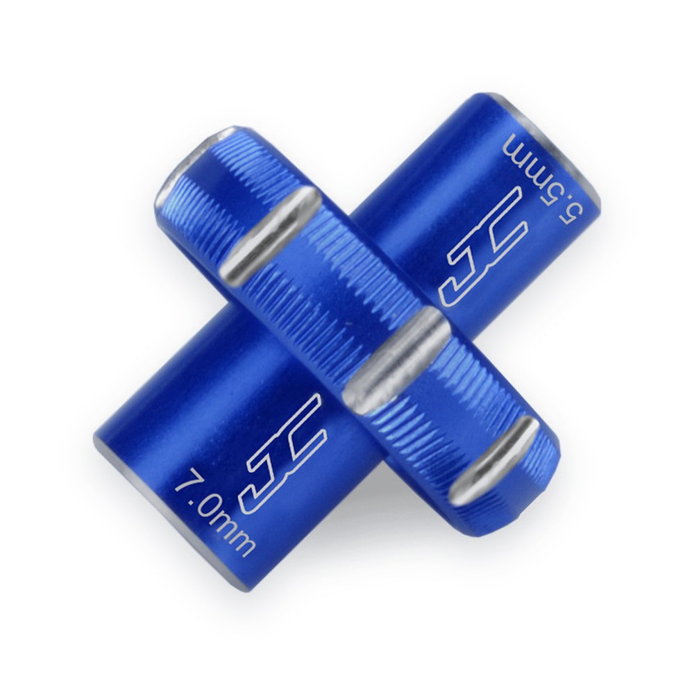 JConcepts Combo Thumb Wrench, 5.5 / 7.0mm, Blue