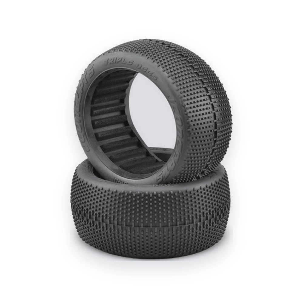 JConcepts Triple Dees Tire, Aqua A2 Compound (2)