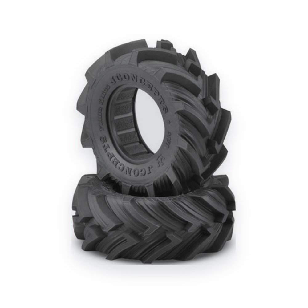 JConcepts Fling King Tires, Green Compound, Sct 3.0x2.2 Wheel (2)