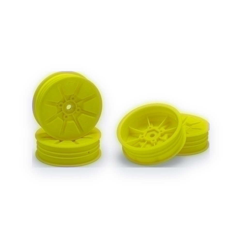 JConcepts Pioneer 2.2 2WD Buggy Slim Front Wheel, Yellow