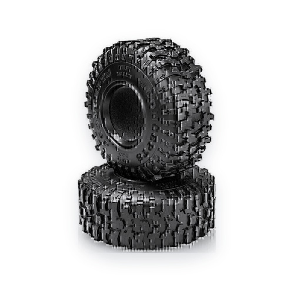 JConcepts Tusk Tire, Green Compound, for Jc #3436b and SCX6 Wheel