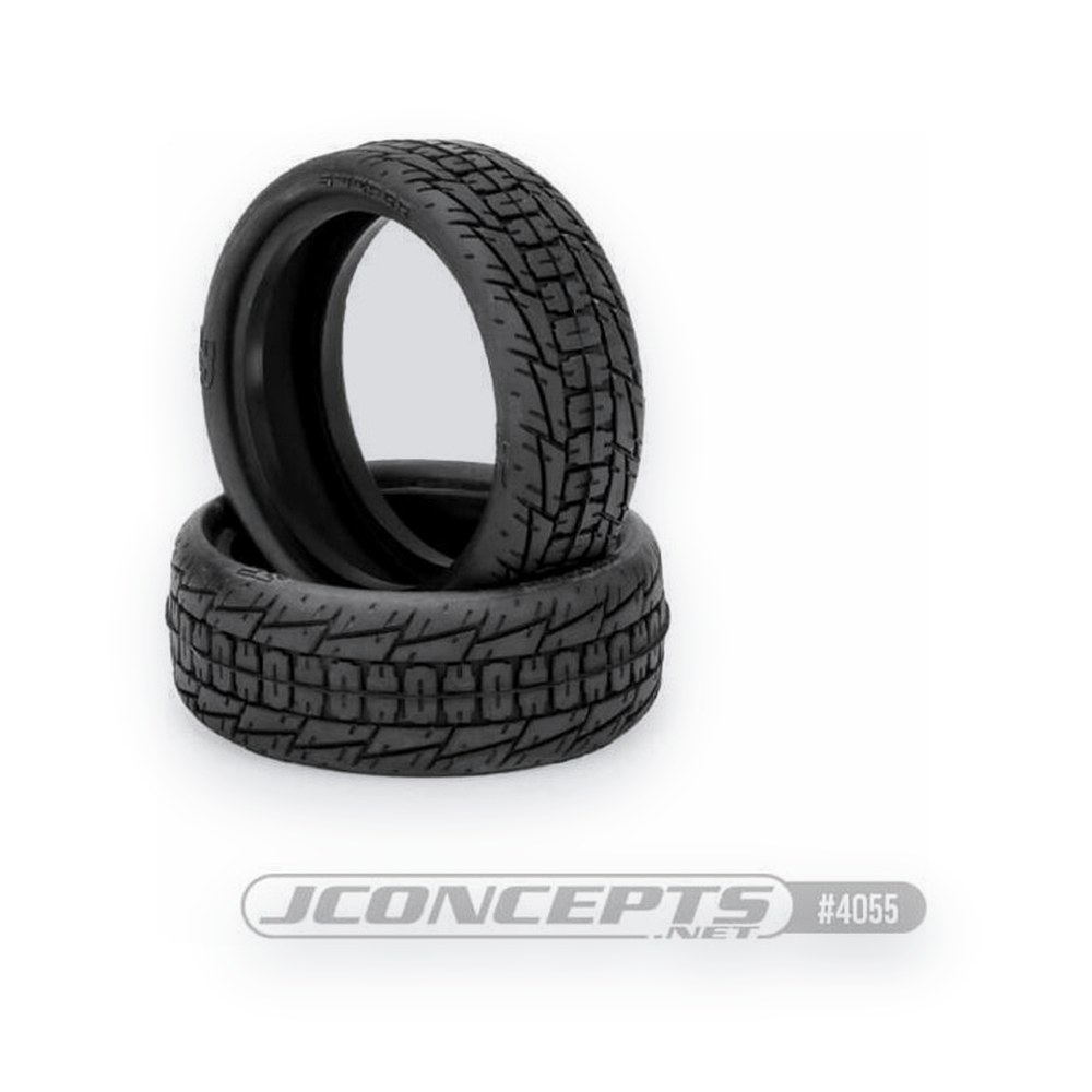 JConcepts Swiper Lp Tire for 2.2 2WD Buggy Front Wheel, Silver Compound
