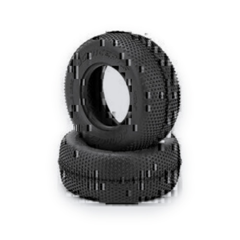 JConcepts SCT Tire, Double Dees V2, Green Compound, Fits SCT 3.0 x 2.2 Wheel