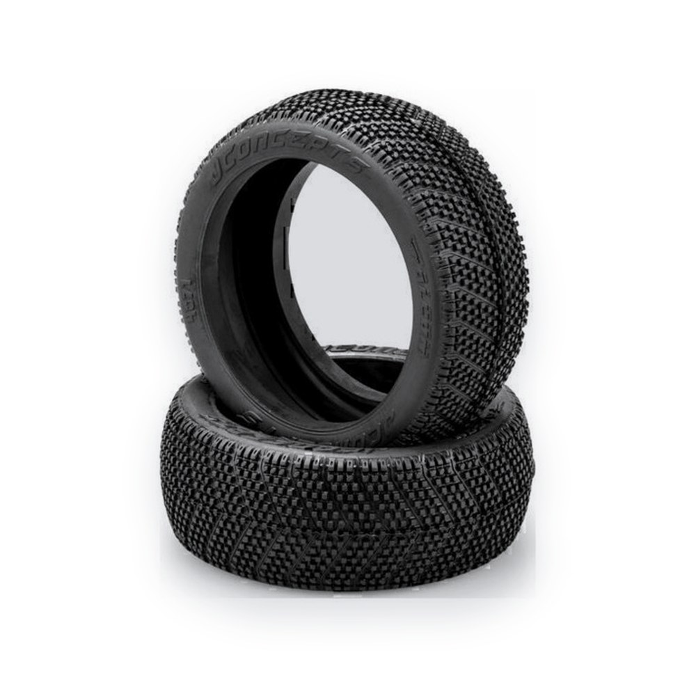 JConcepts 1/8th Buggy Tire, Falcon, Blue Compound, Fits 83mm 1/8th Buggy Wheel