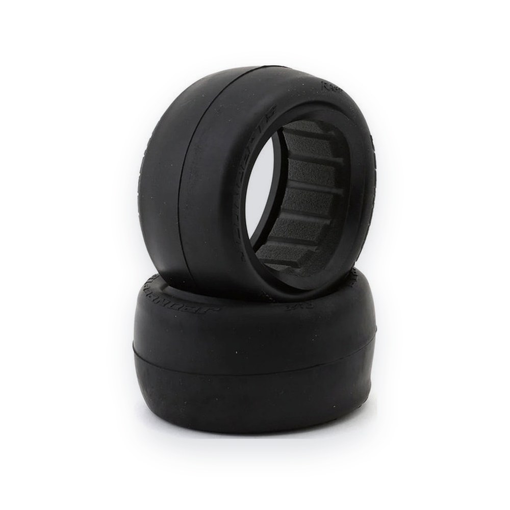 JConcepts 2.2 Rear Buggy Dirt Oval Tire, Silent Rage, (2), (Silver)