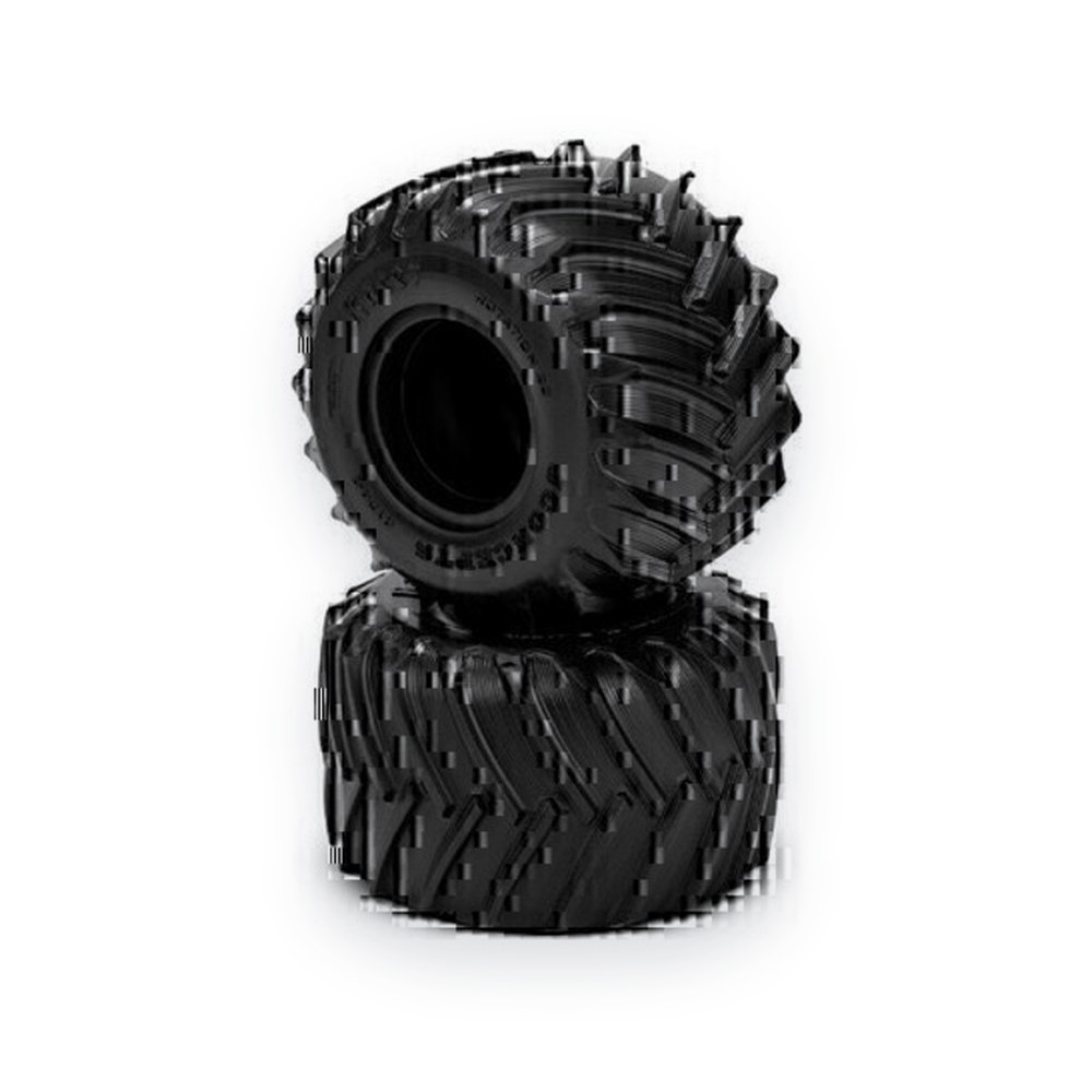 JConcepts Losi Mini LMT Tire, Racer, Blue Compound, Fits JC #3455 Wheel