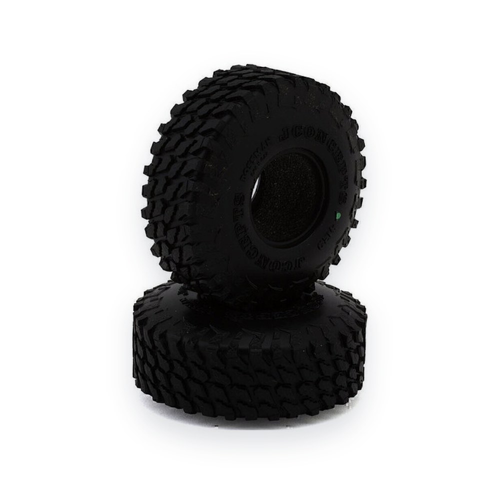 JConcepts 1.0 Crawler Tire, Bossman, Green Compound, Fits 1.0 Crawler Wheel