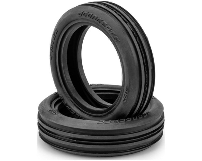 4-Ribber 2.0 Front 2WD Buggy Tires (2) (Blue)