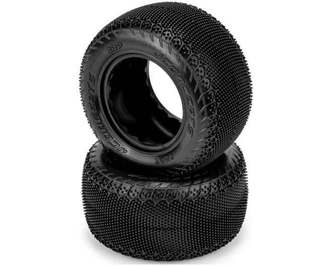3dp 2.2 Stadium Truck Carpet Tires (2) (Purple)