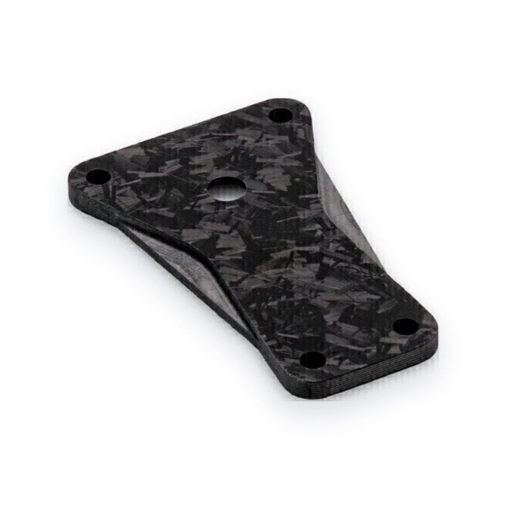 JConcepts RC10 89 Masami Stealth 3-Gear Transmission Brace, Forged Carbon