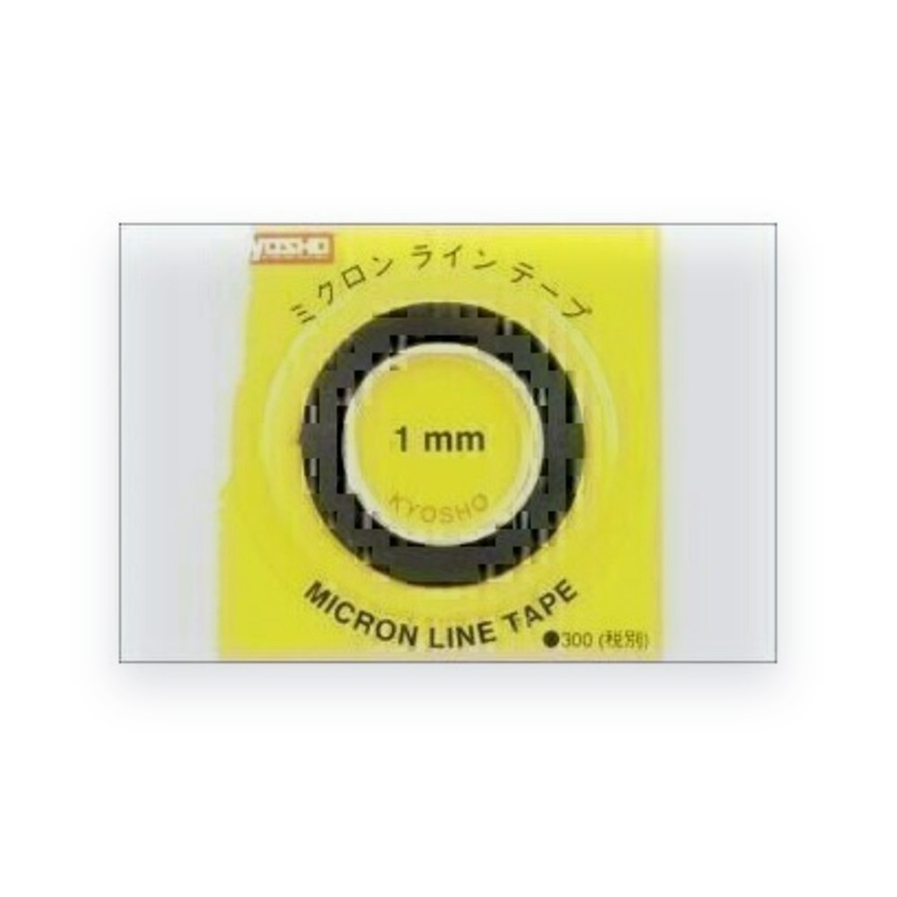 Kyosho Micron Tape, BK, 2.5mm x 5m