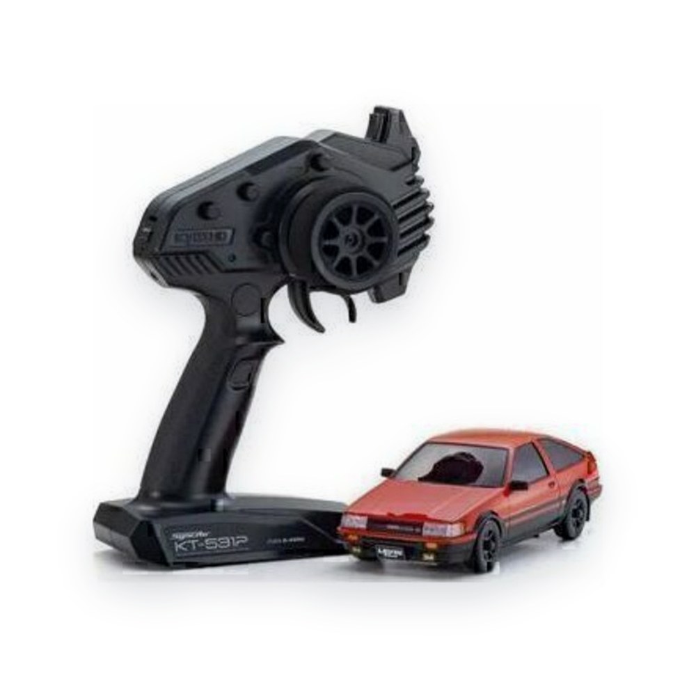 Kyosho Toyota Corolla Levin AE86 Mini-Z AWD Ready Set, MA-020, Red/Black