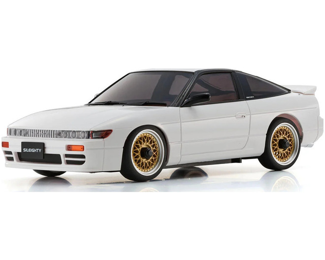 Ma-020 Awd Mini-Z Readyset W/Nissan Sileighty White Body
