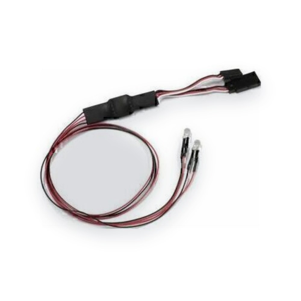 Kyosho LED Light Unit, 5mm, 2 Bulbs, L=400, Halogen