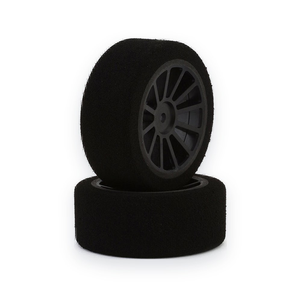 Kyosho Avantie 1/10 On-Road Touring Car Rear Foam Tires (2) (37), Black