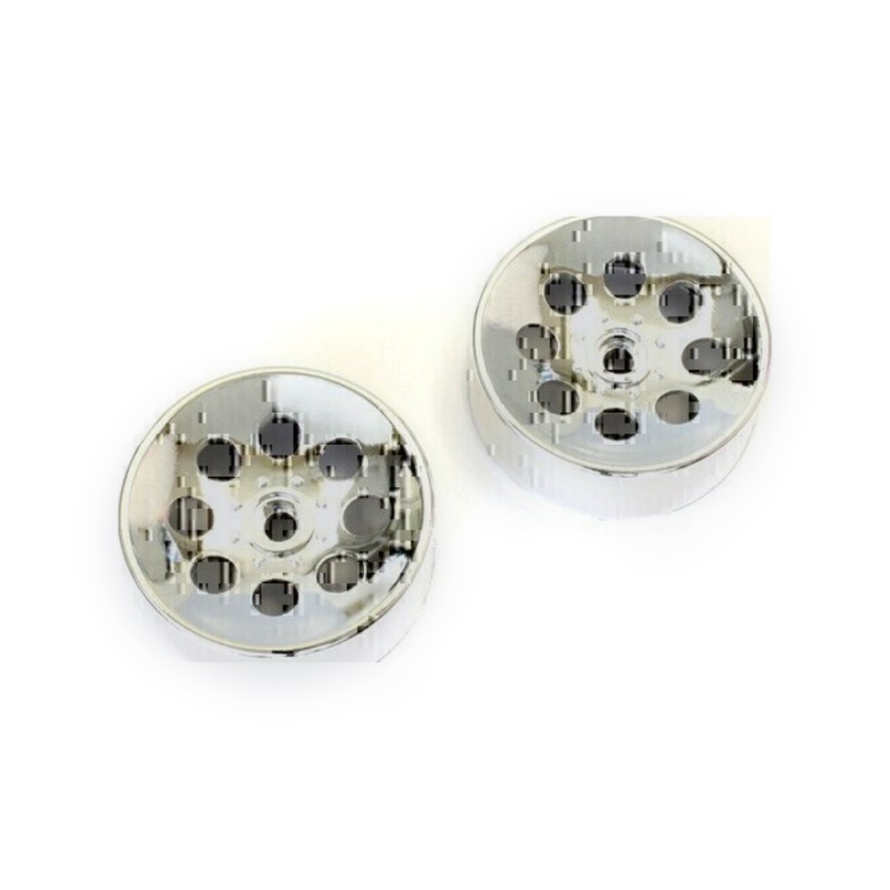 Kyosho Blizzard Wheel, Silver, 2 Pieces