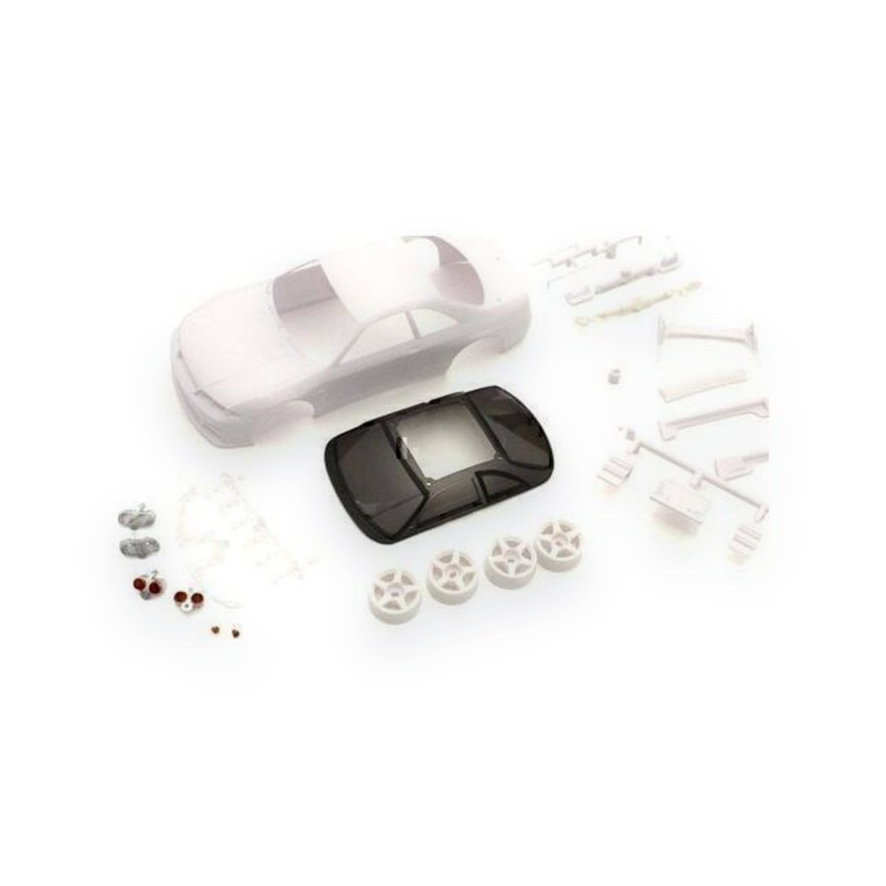 Kyosho Nissan Gt-R Nismo R33 Body Set, White, with Wheel