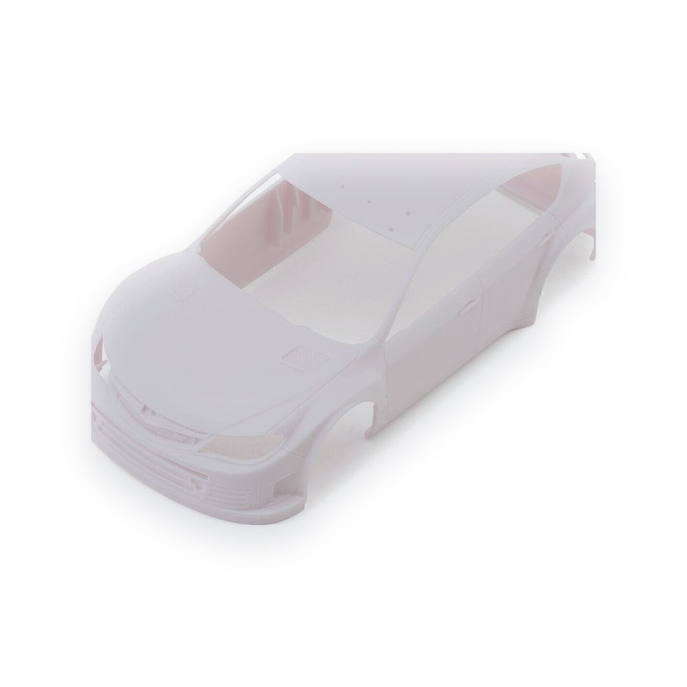 Kyosho Subaru Impreza WRC 2008 Mr-03 Body, Unpainted, with Wheels
