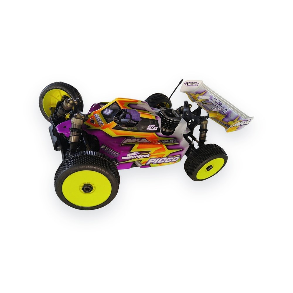 Leadfinger Racing Serpent SRX8 Assassin Clear Body Shell
