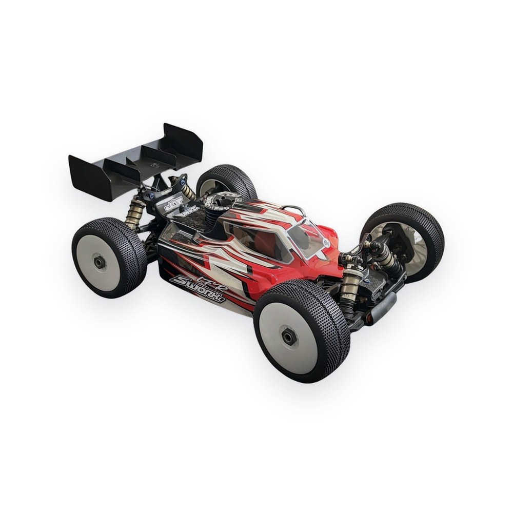 Leadfinger Racing Sworkz S35-4 Evo Nitro and Electric Clear Body, V2 Beretta