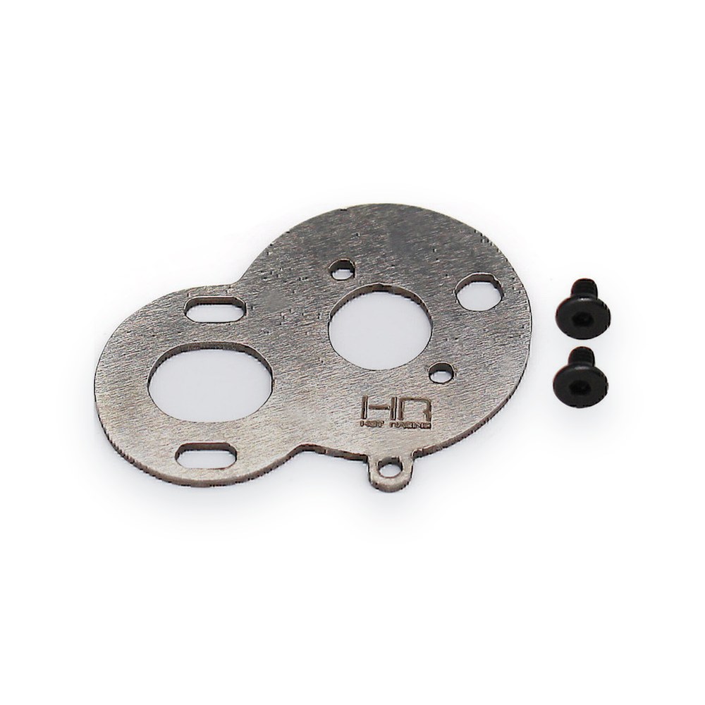 Hot Racing Micro-T Mod Motor Plate, Stainless Steel, 16mm DIM